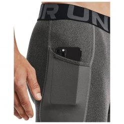 Under Armour - Heatgear Pocket Long Shorts - Vêtement de compression -Sous-vêtements Soldes under armour heatgear pocket long shorts vetement de compression detail 5