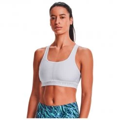 Under Armour - Women's Crossback Mid Bra - Brassière -Sous-vêtements Soldes under armour womens crossback mid bra brassiere detail 3
