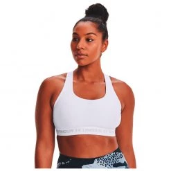 Under Armour - Women's Crossback Mid Bra - Brassière -Sous-vêtements Soldes under armour womens crossback mid bra brassiere detail 4