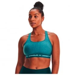 Under Armour - Women's Crossback Mid Heather Bra - Brassière 10 Under Armour - Women's Crossback Mid Heather Bra - Brassière -Sous-vêtements Soldes under armour womens crossback mid heather bra brassiere detail 3