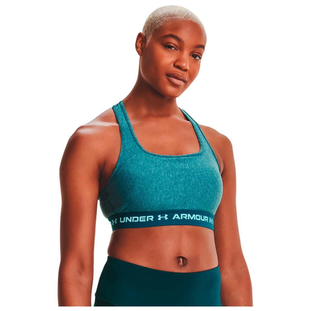 Under Armour - Women's Crossback Mid Heather Bra - Brassière 6 Under Armour - Women's Crossback Mid Heather Bra - Brassière – Image 4