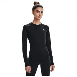 Under Armour - Women's UA Authentics Crew - T-shirt technique -Sous-vêtements Soldes under armour womens ua authentics crew t shirt technique detail 3