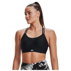 Under Armour - Women's UA Infinity High Sports Bra - Brassière -Sous-vêtements Soldes under armour womens ua infinity high sports bra brassiere detail 3