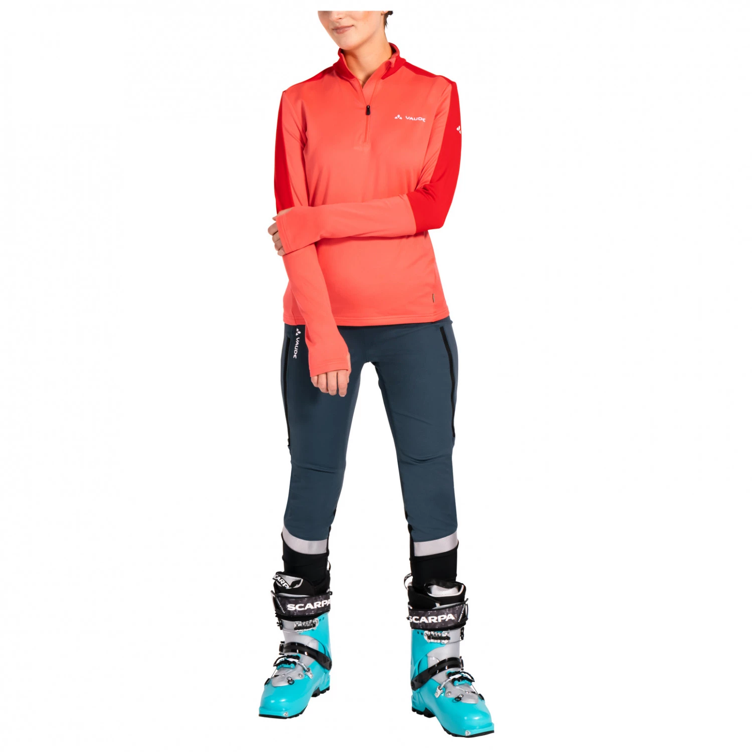 Vaude - Women's Livigno Halfzip II - Pull polaire 5 Vaude - Women's Livigno Halfzip II - Pull polaire – Image 3